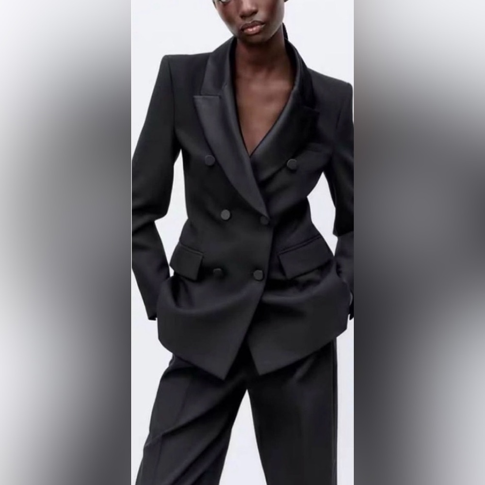 Zara Classic Black Blazer